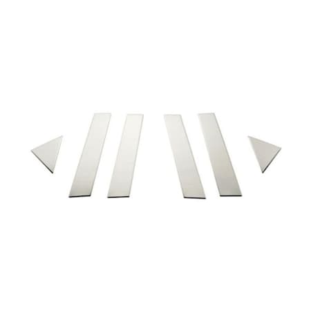 Putco 05-10 300/300C 6PC SS PILLAR POSTS W/O ABS ACCENTS 402605